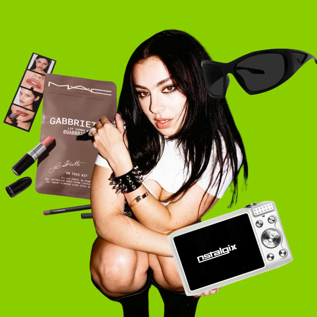 nstalgix, ikon-x, digital camera, digicam, charli xcx, brat, brat summer, gabriette, givenchy, camera, film, nostalgia, nostalgic, nostalgix, photography, aesthetic, brat, brat summer